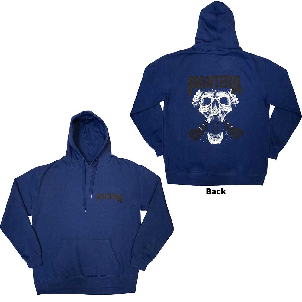 Pantera Mouth For War B&W Blue
