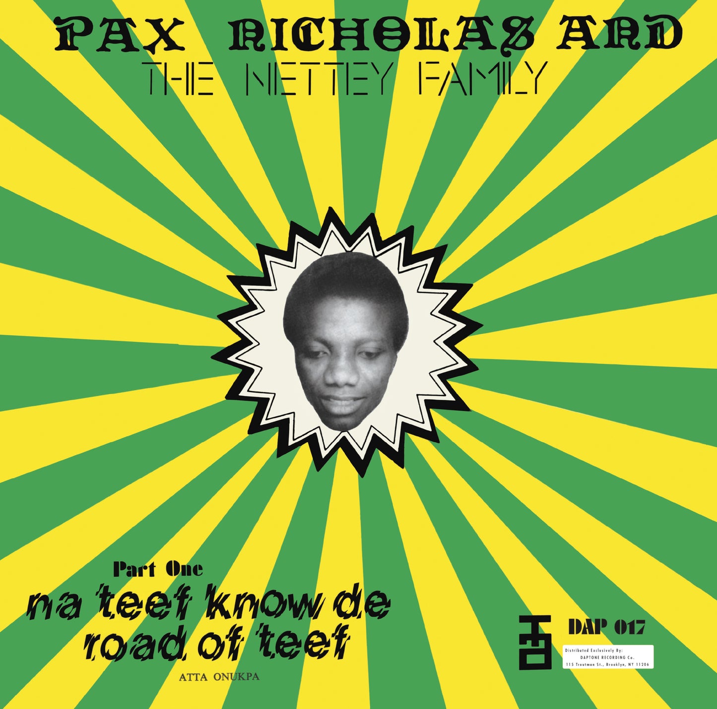 Pax Nicholas And The Netty Family Na Teef Know De Road Of Teef