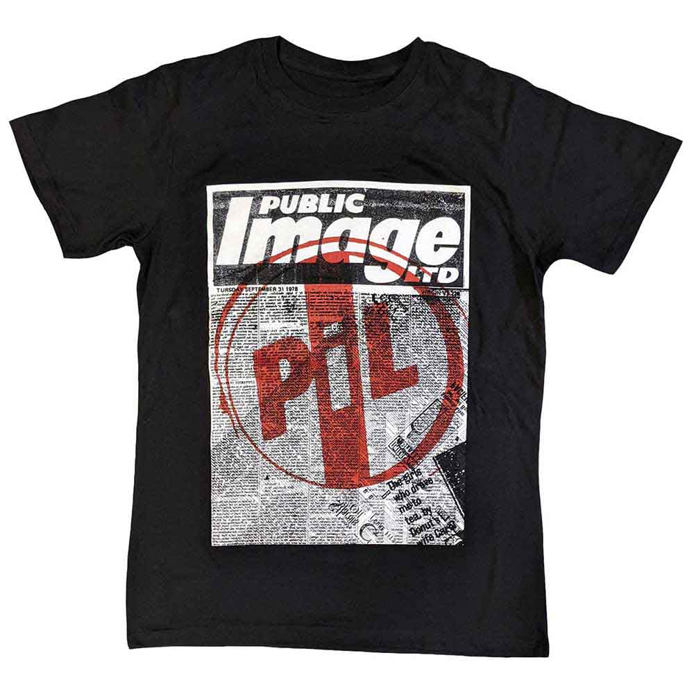 PIL (Public Image Ltd) Poster Black