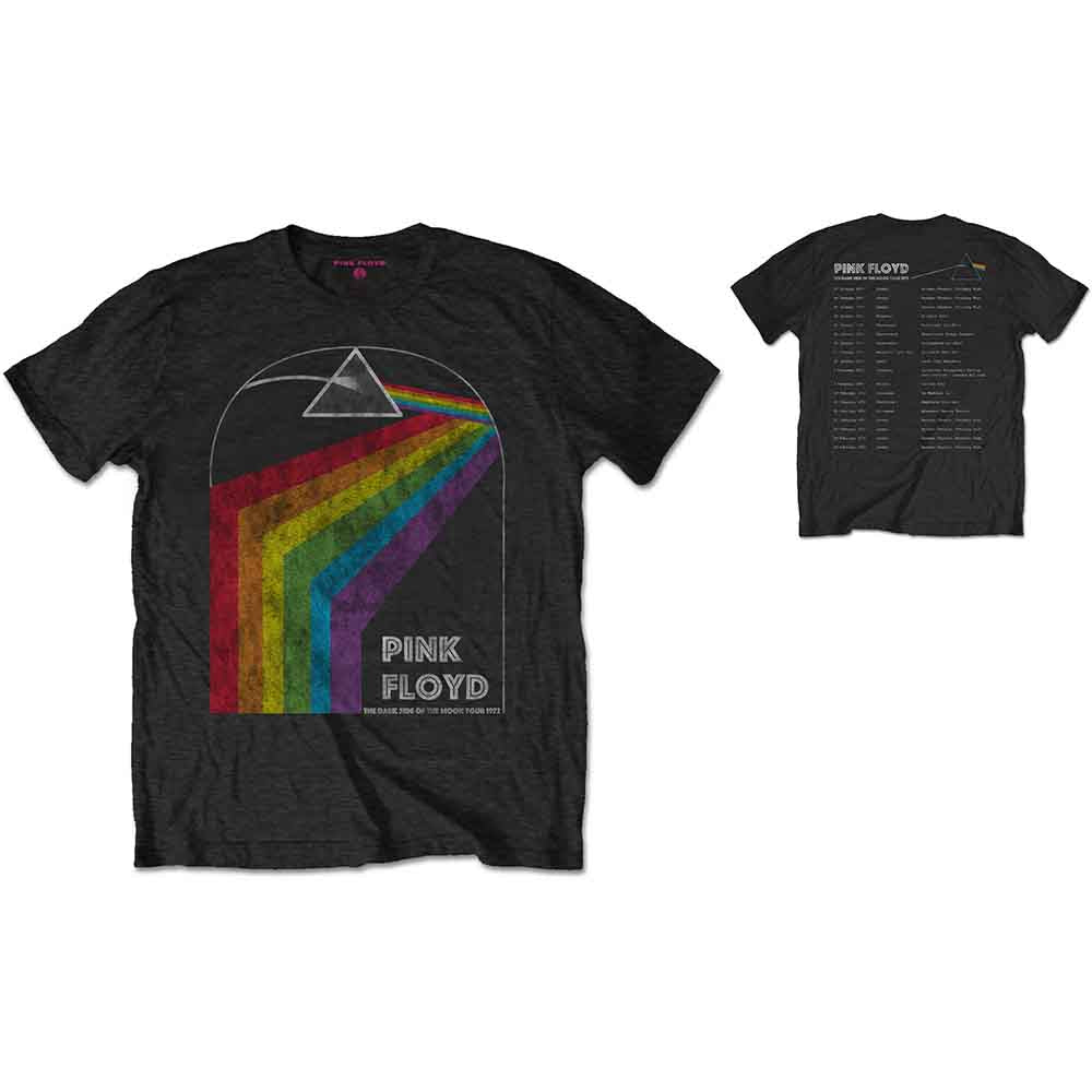 Pink Floyd Dark Side of the Moon 1972 Tour Black