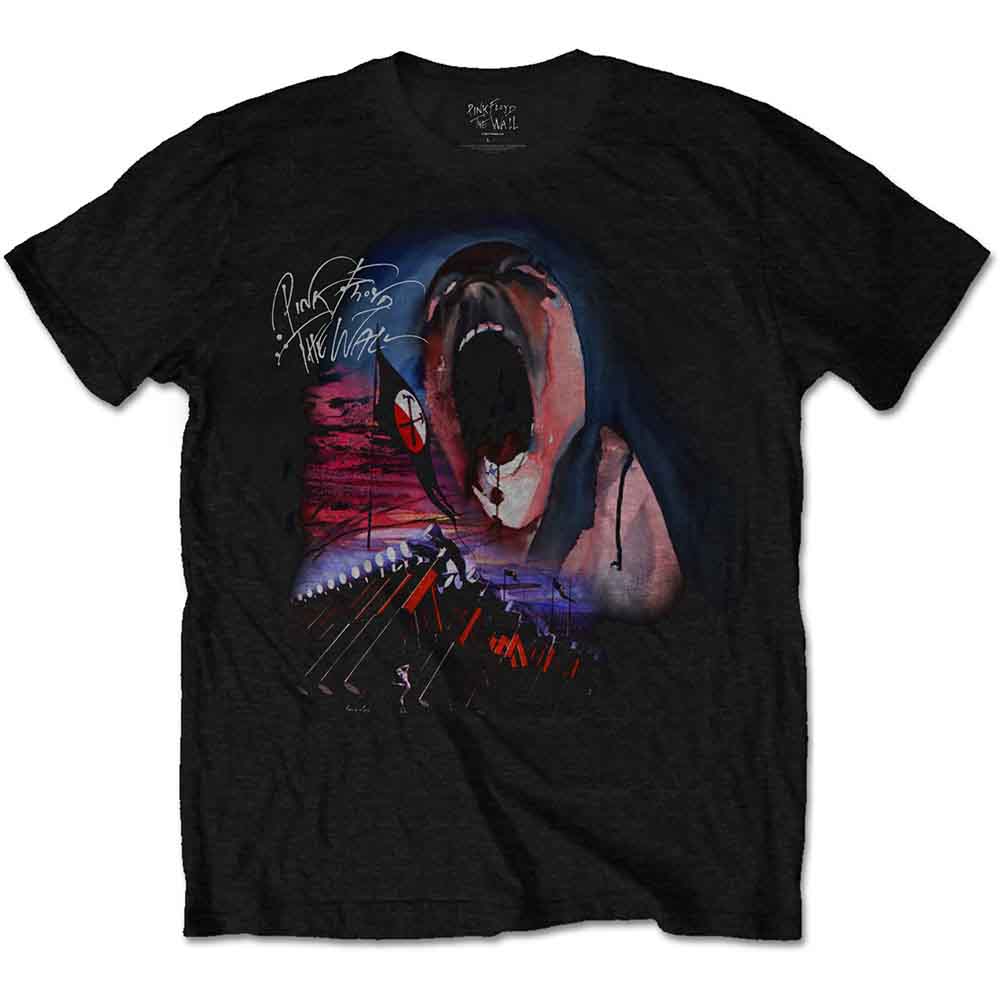 Pink Floyd The Wall Scream & Hammers Black