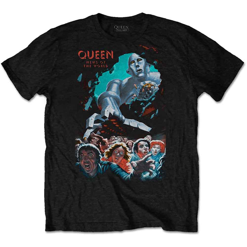 Queen News Of The World Vintage Black