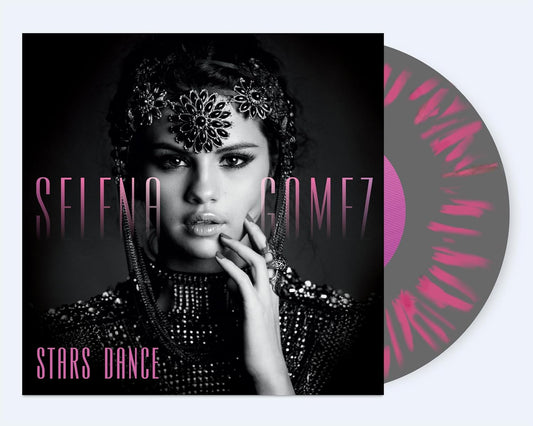 Selena Gomez Stars Dance (Limited Edition, Gray W/ Pink Splatter Colored Vinyl)