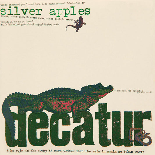 Silver Apples Decatur (Colored Vinyl)