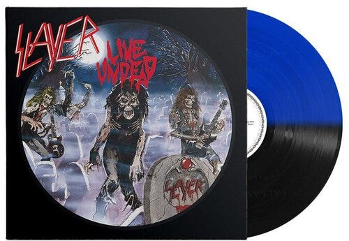 SLAYER Live Undead (Limited Edition, Blue/ Black Split Vinyl)