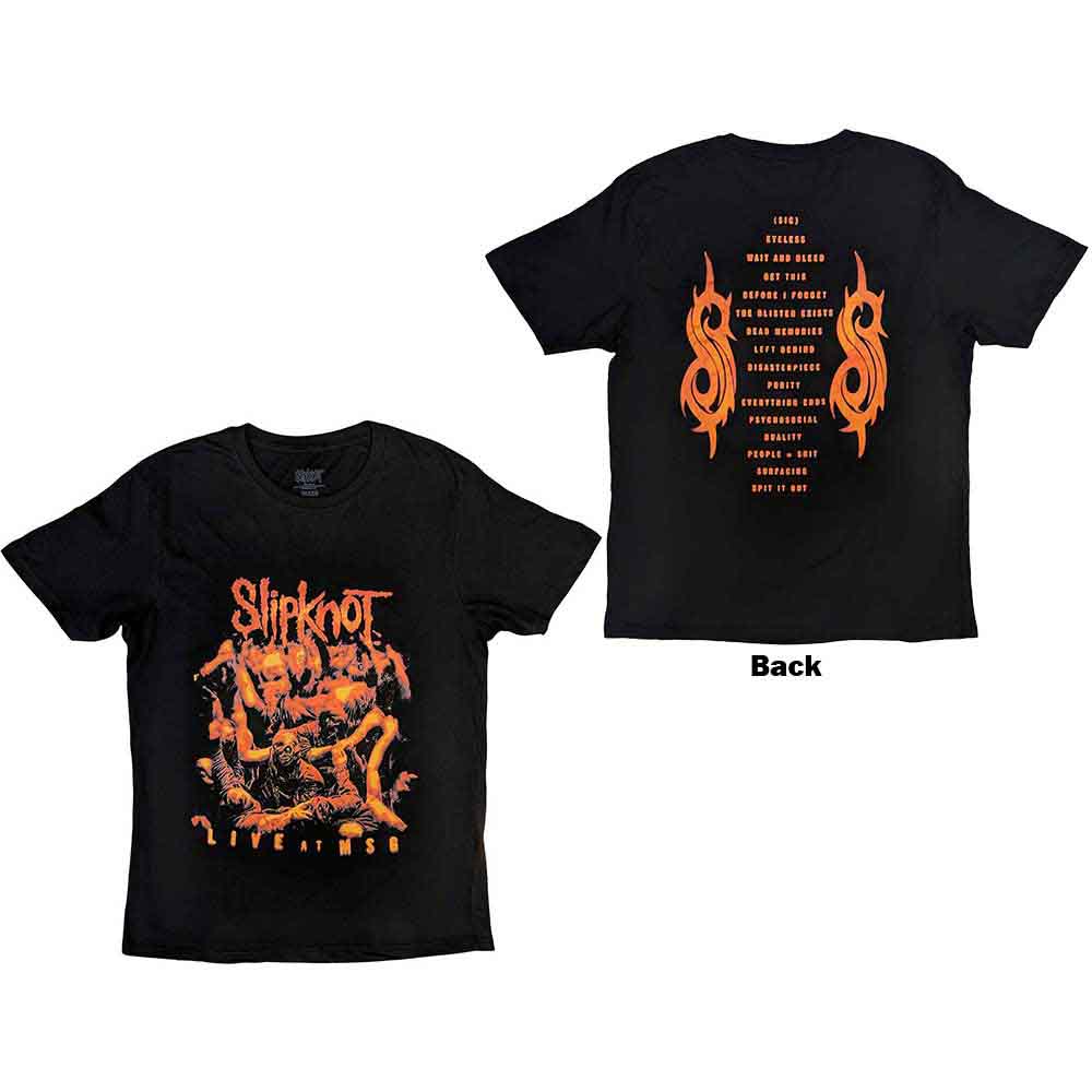 Slipknot Live at MSG Orange Black