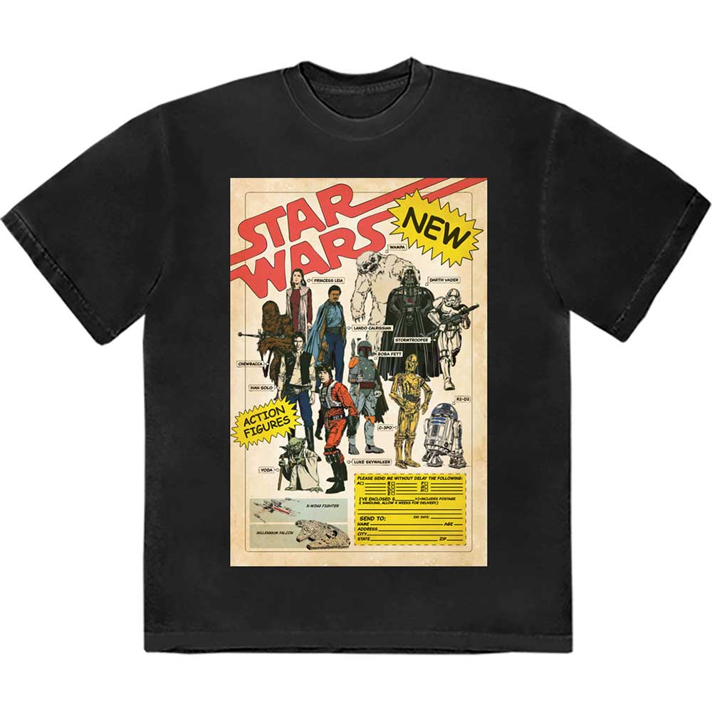 Star Wars Action Figures Black