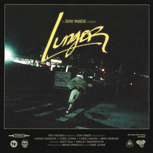 Stay Inside Lunger (Yellow + Glitter Vinyl)