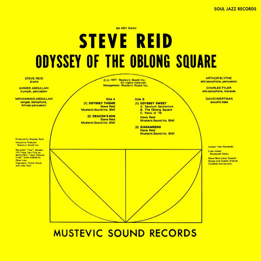 Steve Reid Odyssey of the Oblong Square (GOLD VINYL)