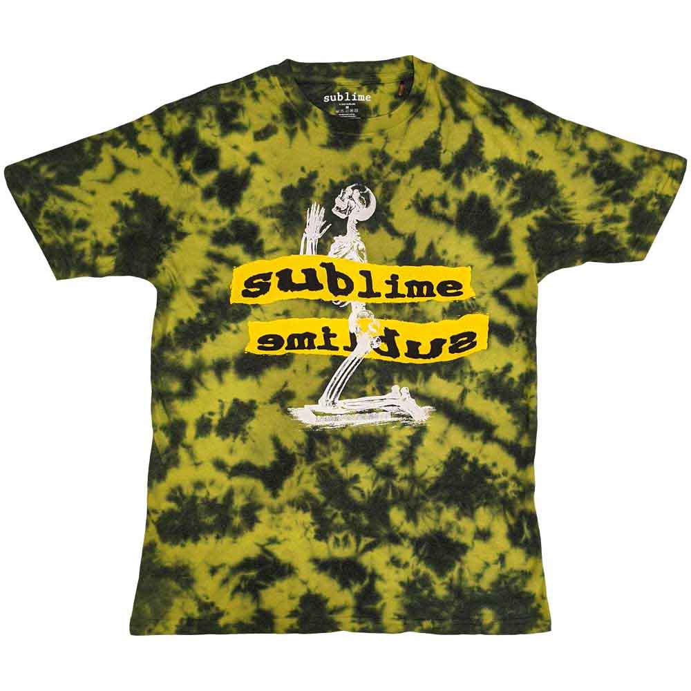 Sublime Praying Skeleton Yellow