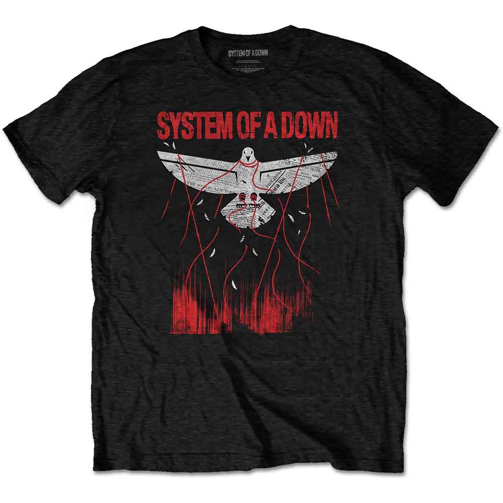 System Of A Down Dove Overcome Black