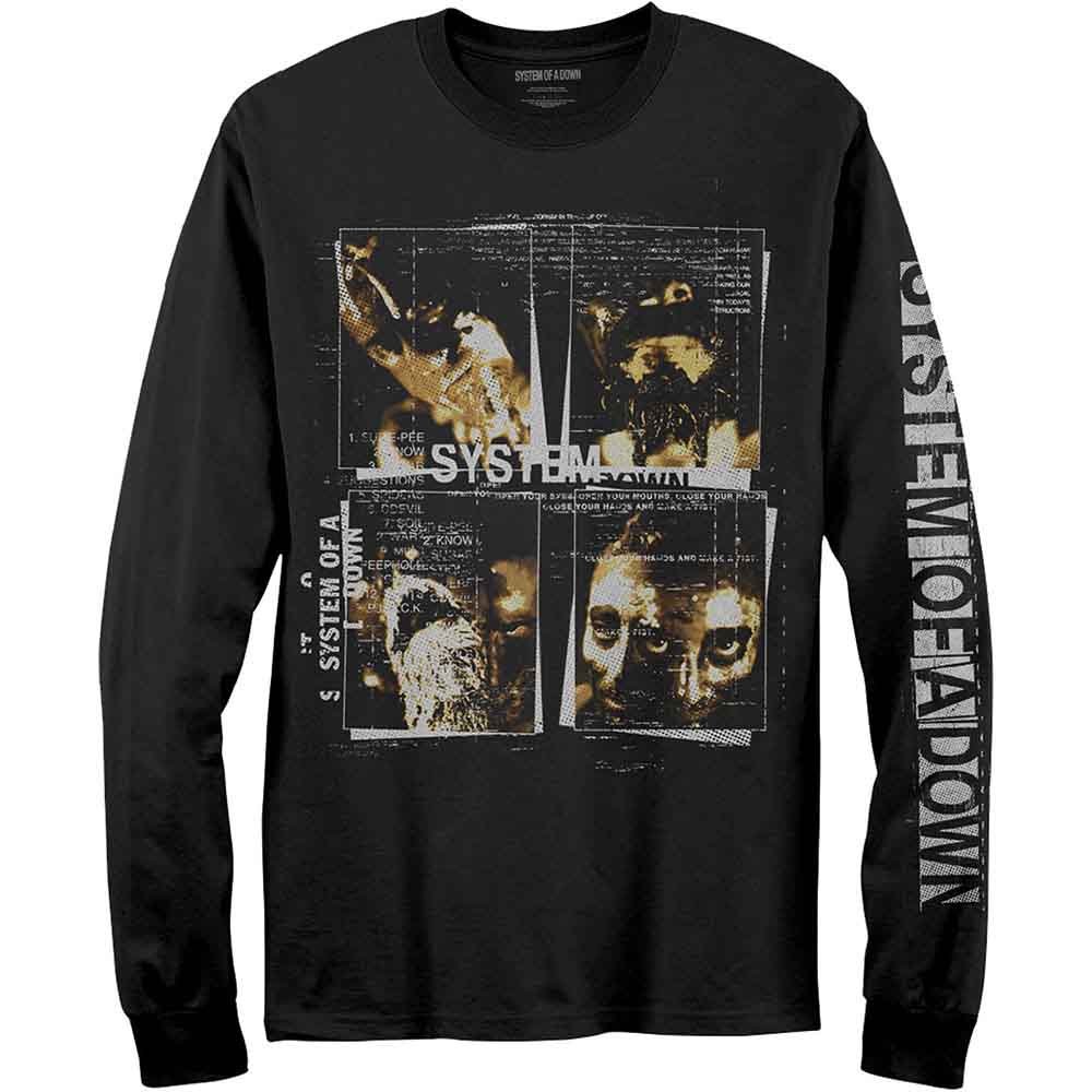 System Of A Down Face Boxes Black