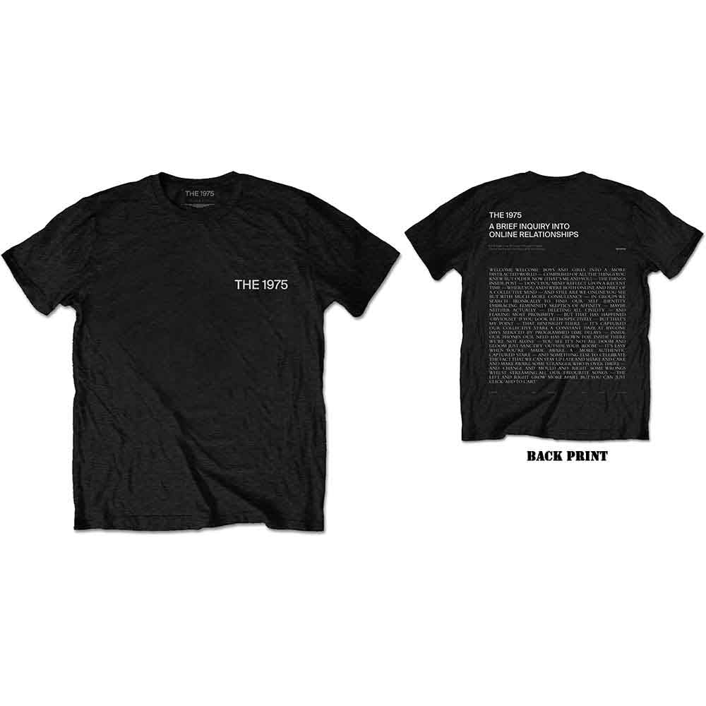The 1975 ABIIOR Welcome Welcome Version 2. Black