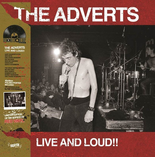 The Adverts Live And Loud!!