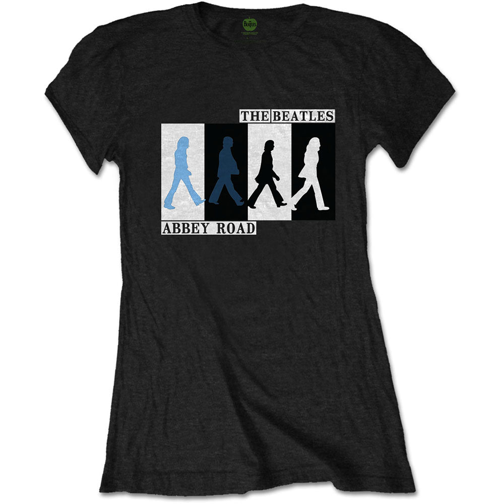 The Beatles Abbey Road Colours Crossing Black