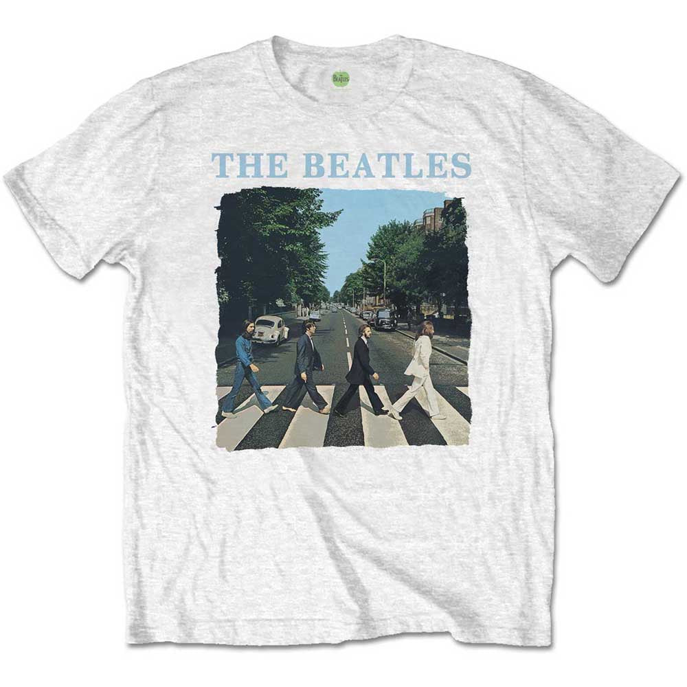 The Beatles Abbey Road & Logo White