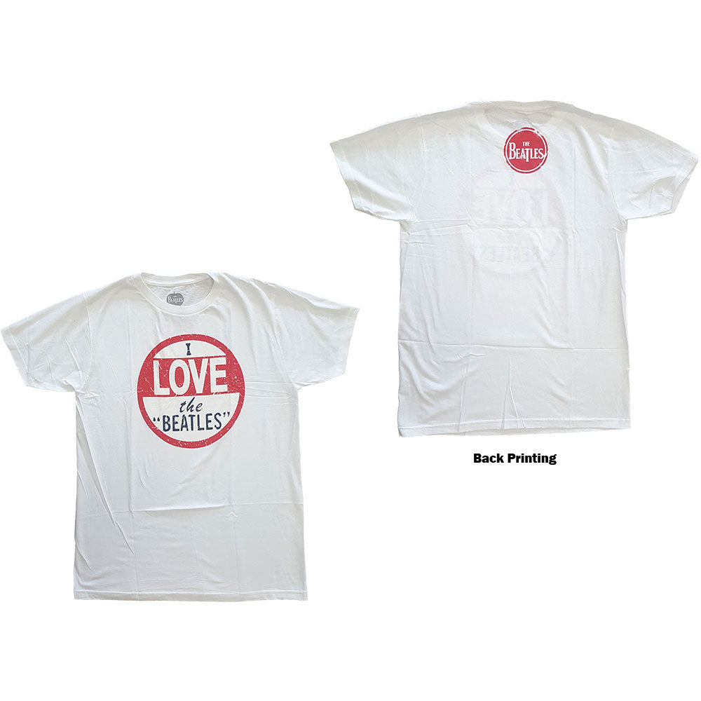 The Beatles I Love The Beatles White