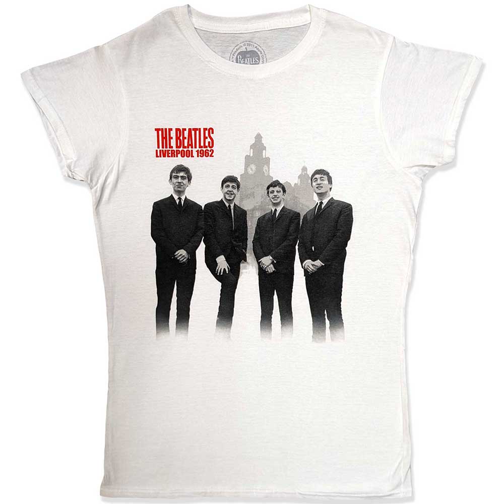 The Beatles In Liverpool White