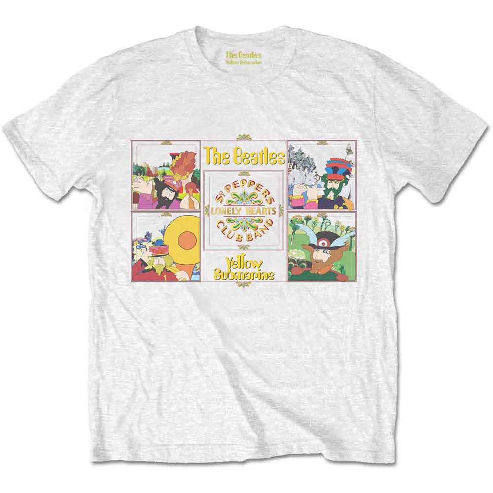 The Beatles Yellow Submarine Sgt Pepper Band White