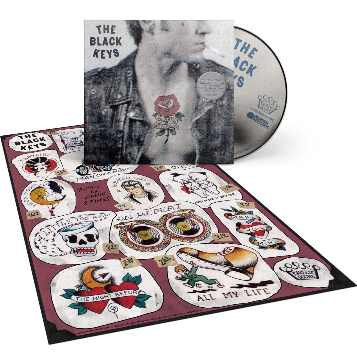 The Black Keys No Rain, No Flowers (CD w/Poster)