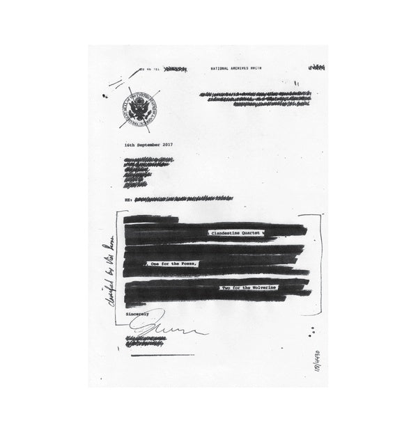 THE CLANDESTINE QUARTET One for the Fossa, Two for the Wolverine