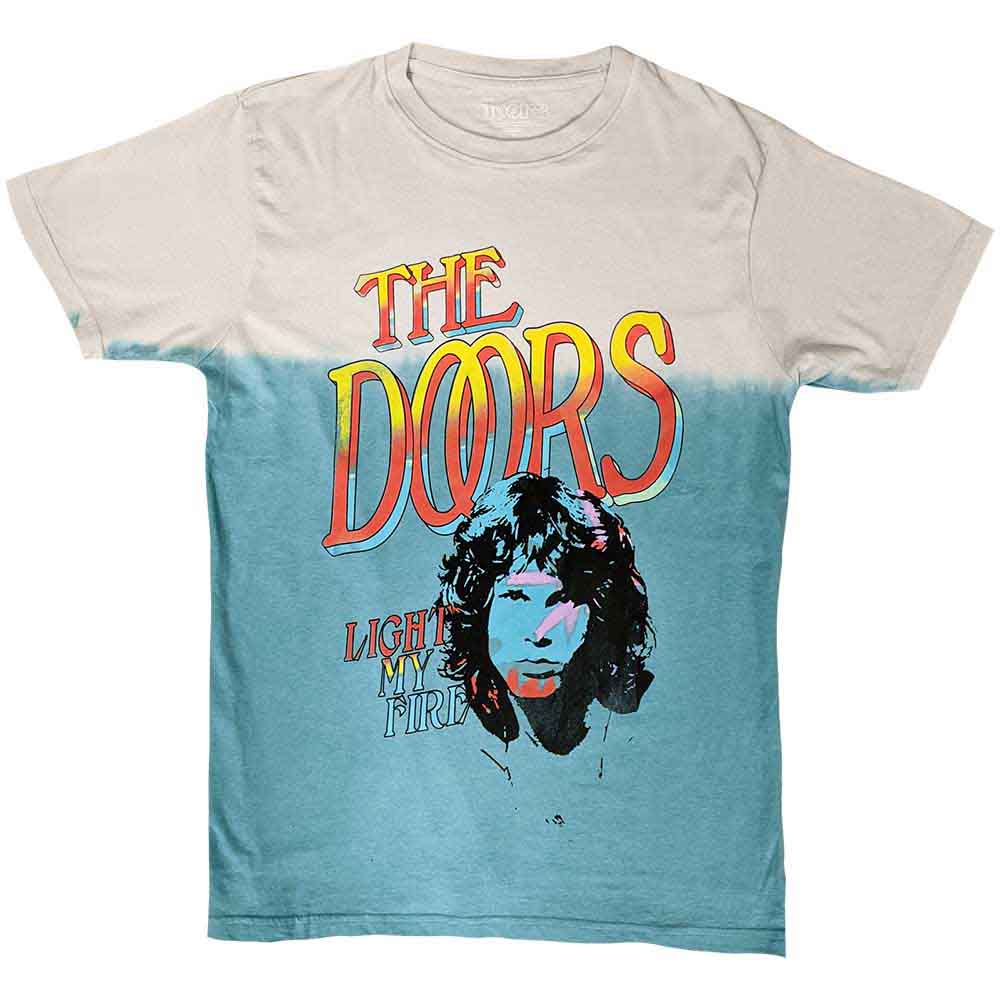 The Doors Light My Fire Stacked Blue