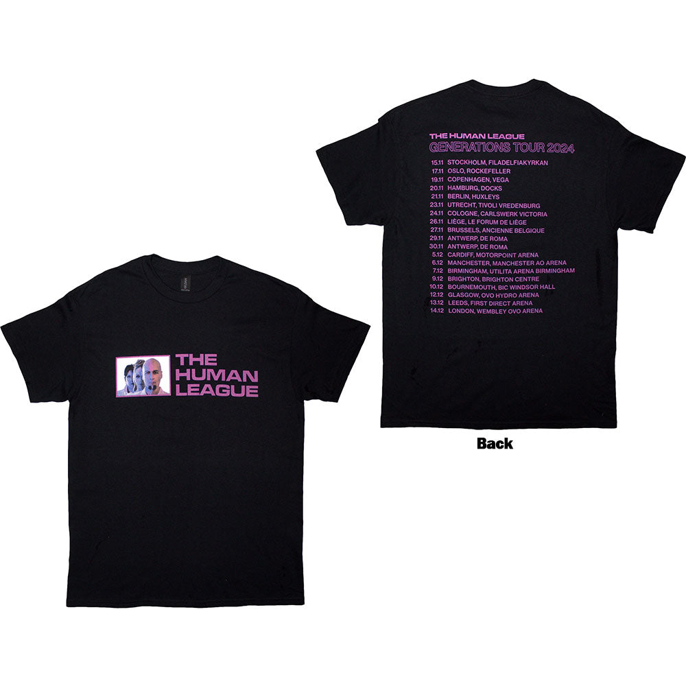 The Human League Generations Tour '24 Photo Black