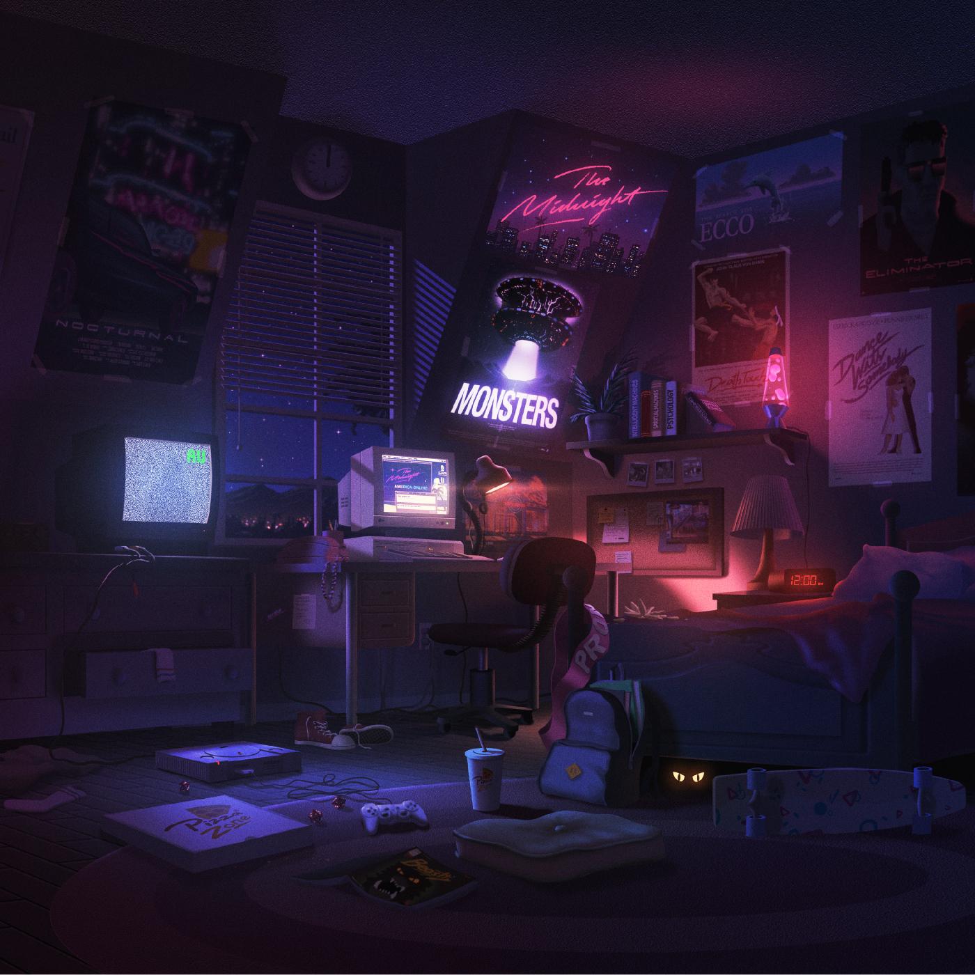 The Midnight Monsters + Instrumentals (PURPLE CASSETTE)