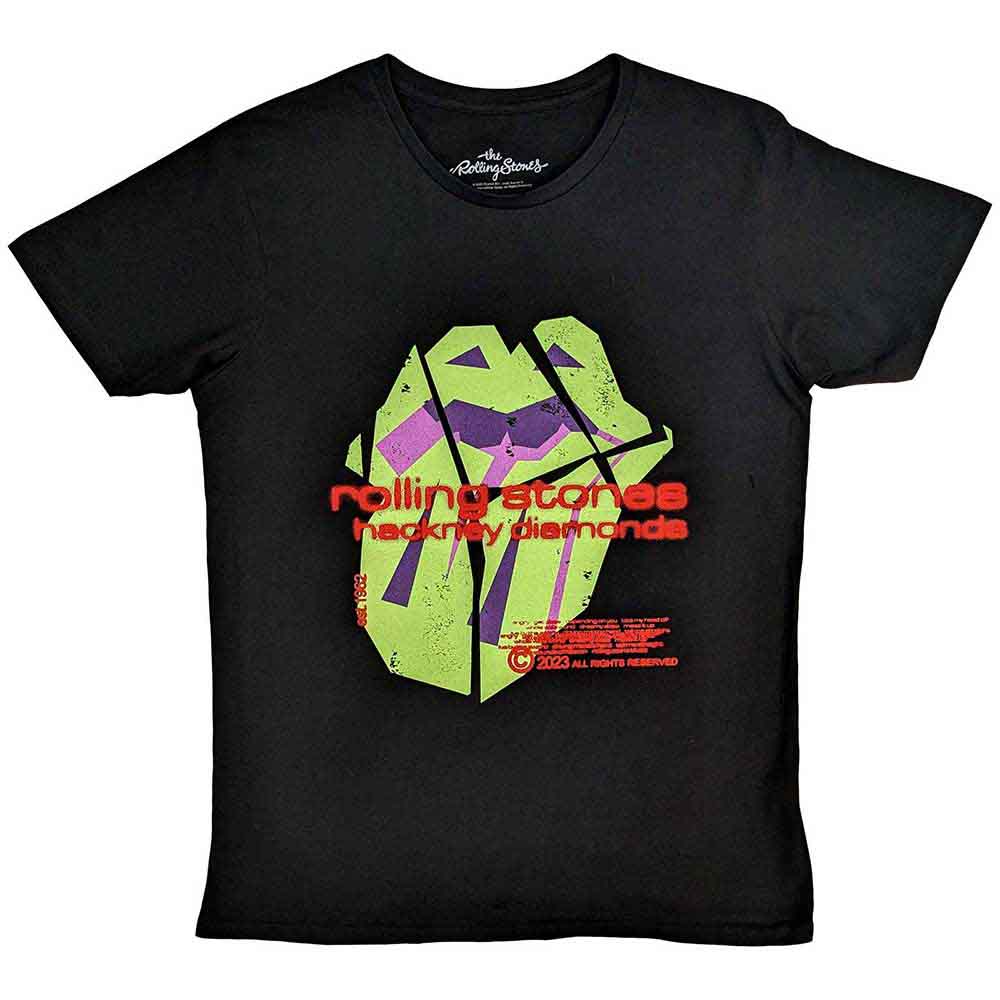 The Rolling Stones Hackney Diamonds Neon Tongue Black