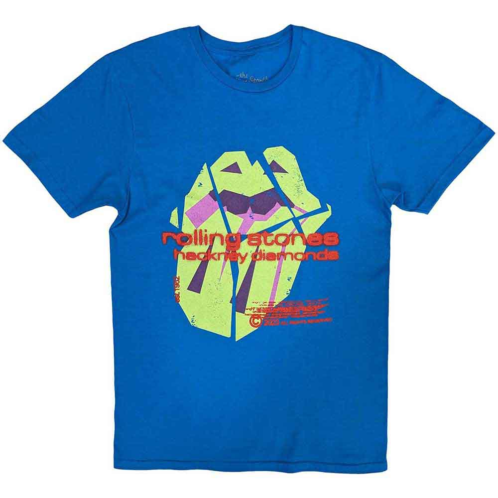 The Rolling Stones Hackney Diamonds Neon Tongue Blue