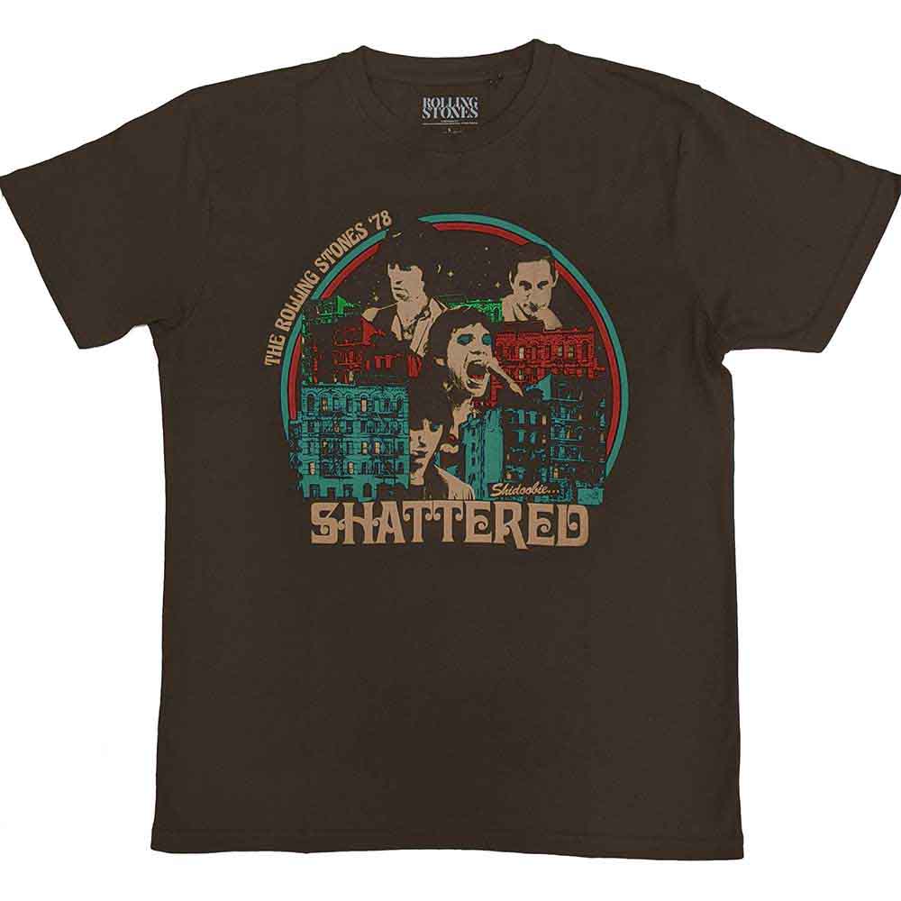 The Rolling Stones Some Girls Shattered Brown