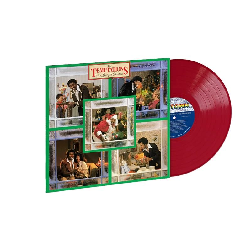 The Temptations Give Love At Christmas [Apple Red Lp]