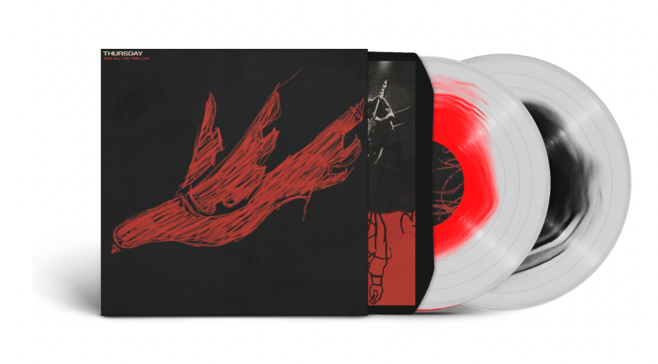 Thursday War All The Time (Live) (20th Anniversary Edition, Color in Color: Opaque Red in Clear) (2 Lp's)
