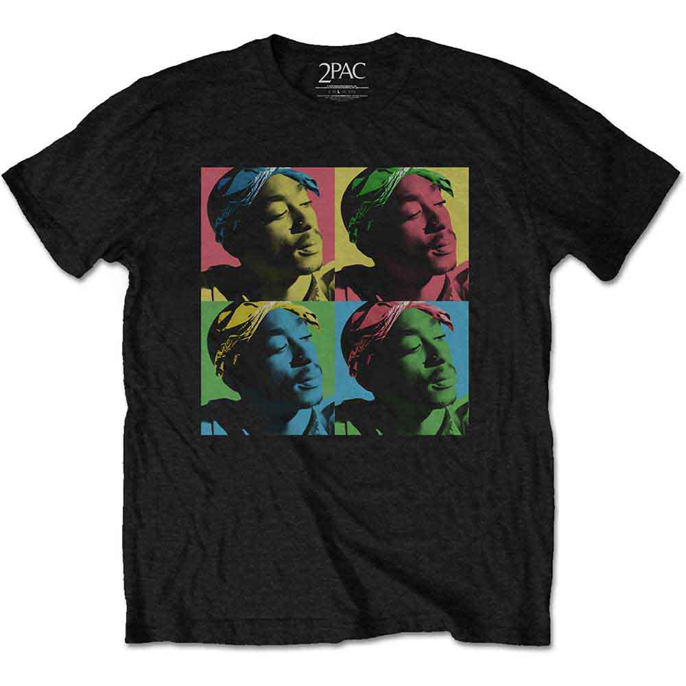 Tupac Pop Art Black