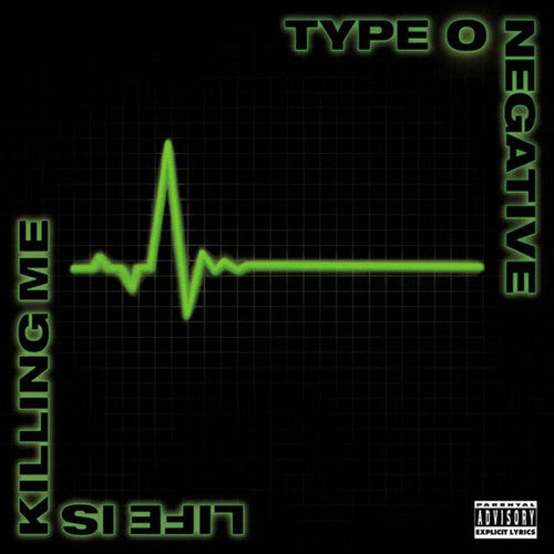 Type O Negative Life Is Killing Me: 20th Anniversary Edition (Limited Edition, Green & Black Mixed Vinyl) (3 Lp's)