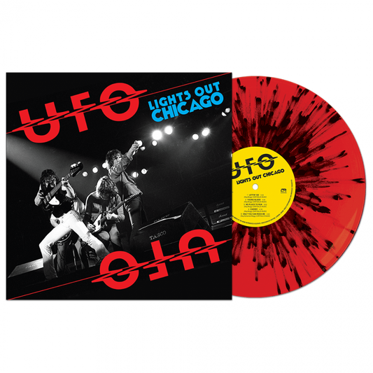 Ufo Lights Out IN Chicago (Limited Edition,Colored Vinyl, Red & Black Splatter)