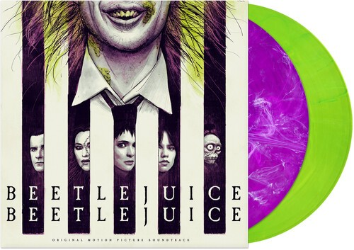 Various Artists Beetlejuice Beetlejuice: Original Motion Picture Soundtrack (Purple & White Smoke & Fluorescent Green) (2 Lp's)