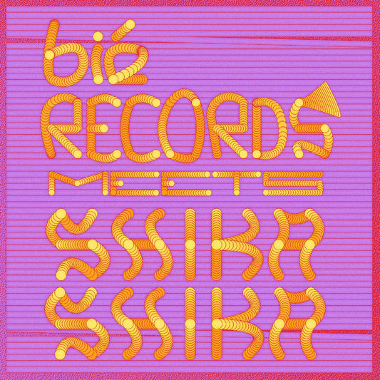Various Artists bi√© records meets Shika Shika (TRANSPARENT RED VINYL)