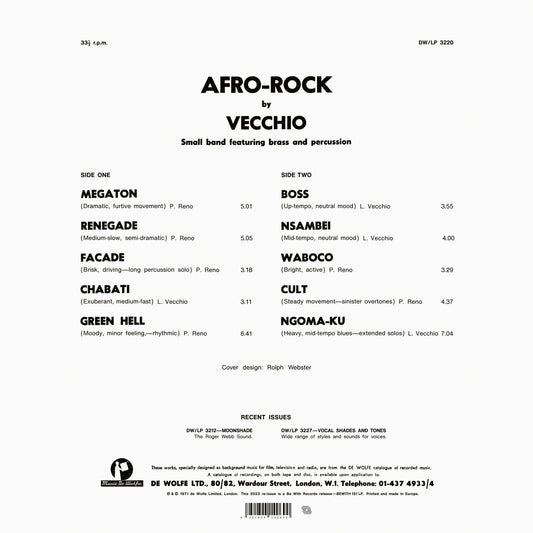 VECCHIO Afro-Rock