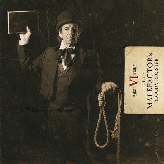 Vulture Industries The Malefactor's Bloody Register (REMASTER) (BLACK WITH RED BLOB VINYL)
