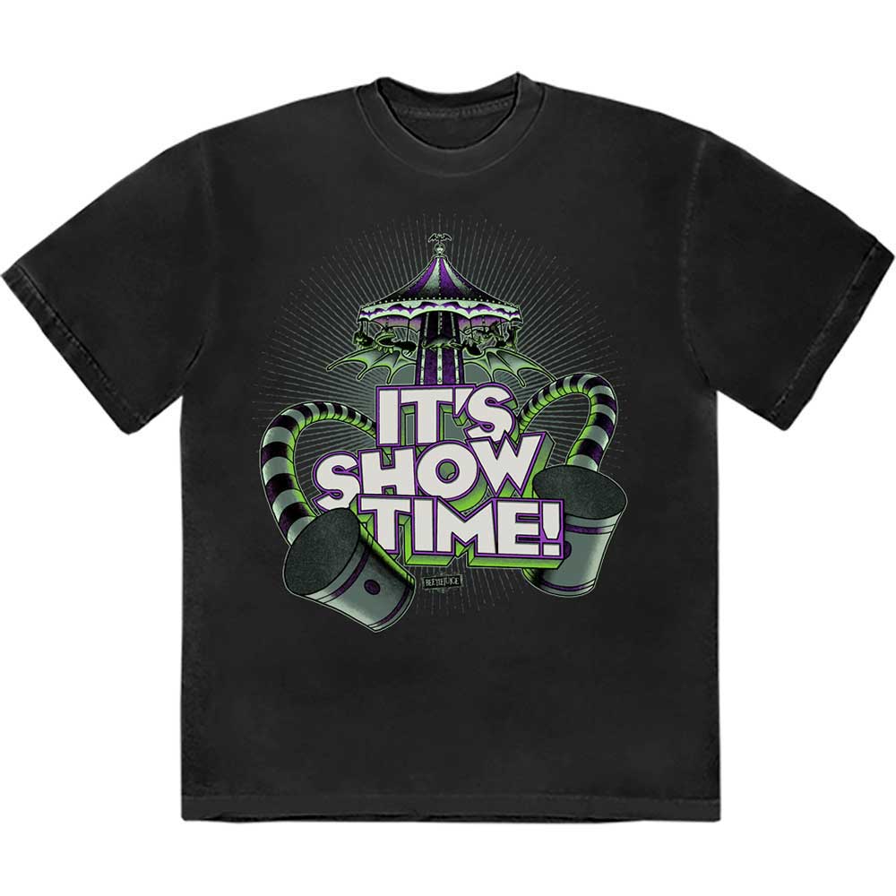 Warner Bros Beetlejuice It's Showtime Carousel Black