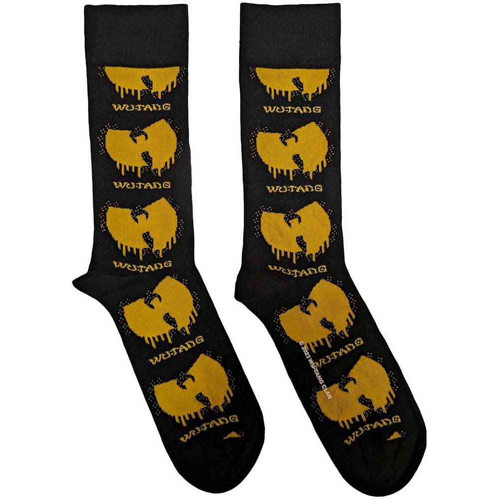 Wu-tang Clan Dripping Logo Black