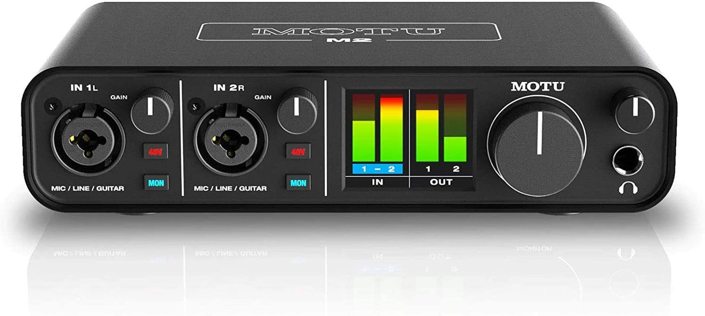 MOTU M2 2x2 USB-C Audio Interface