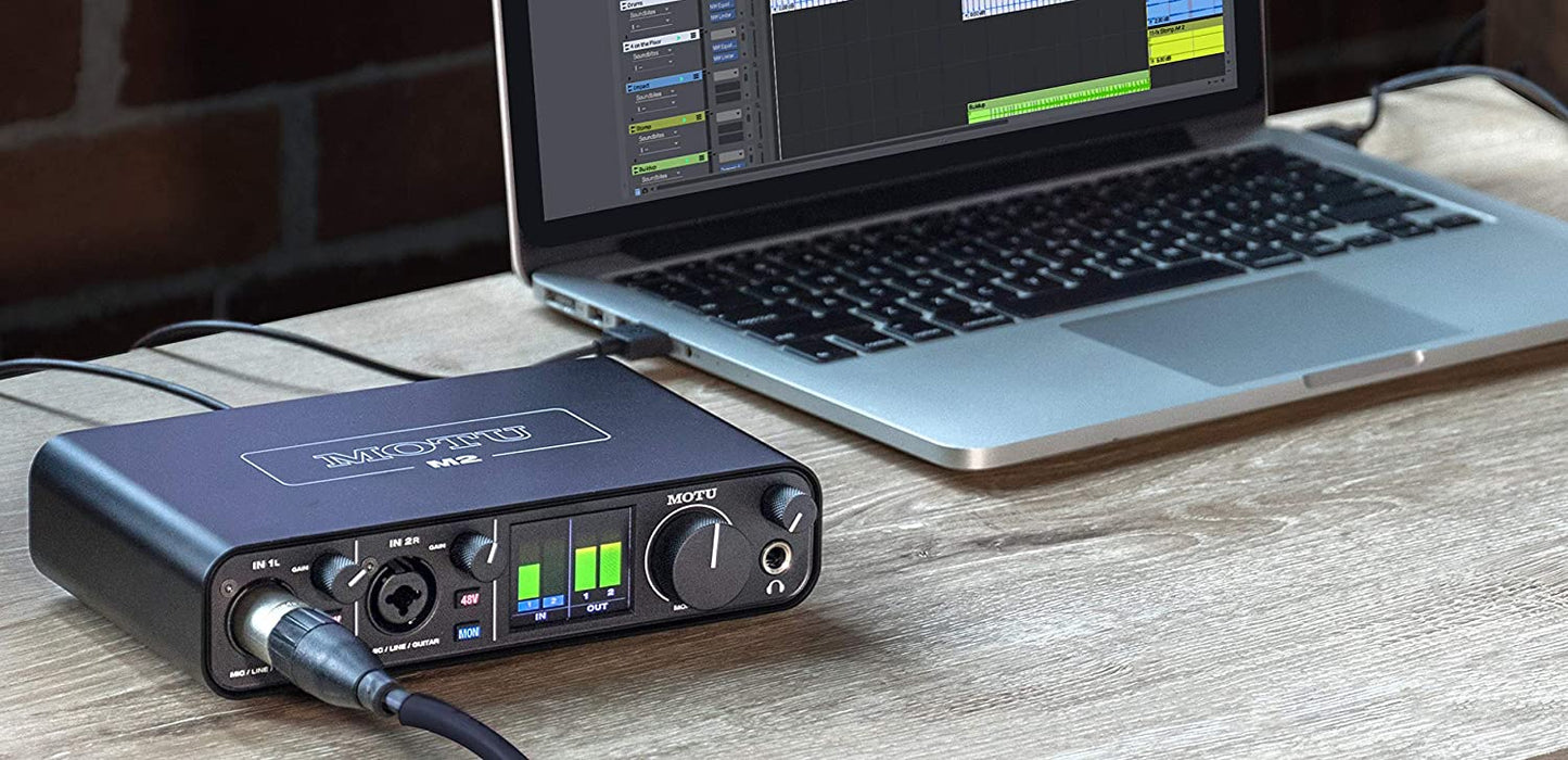 MOTU M2 2x2 USB-C Audio Interface