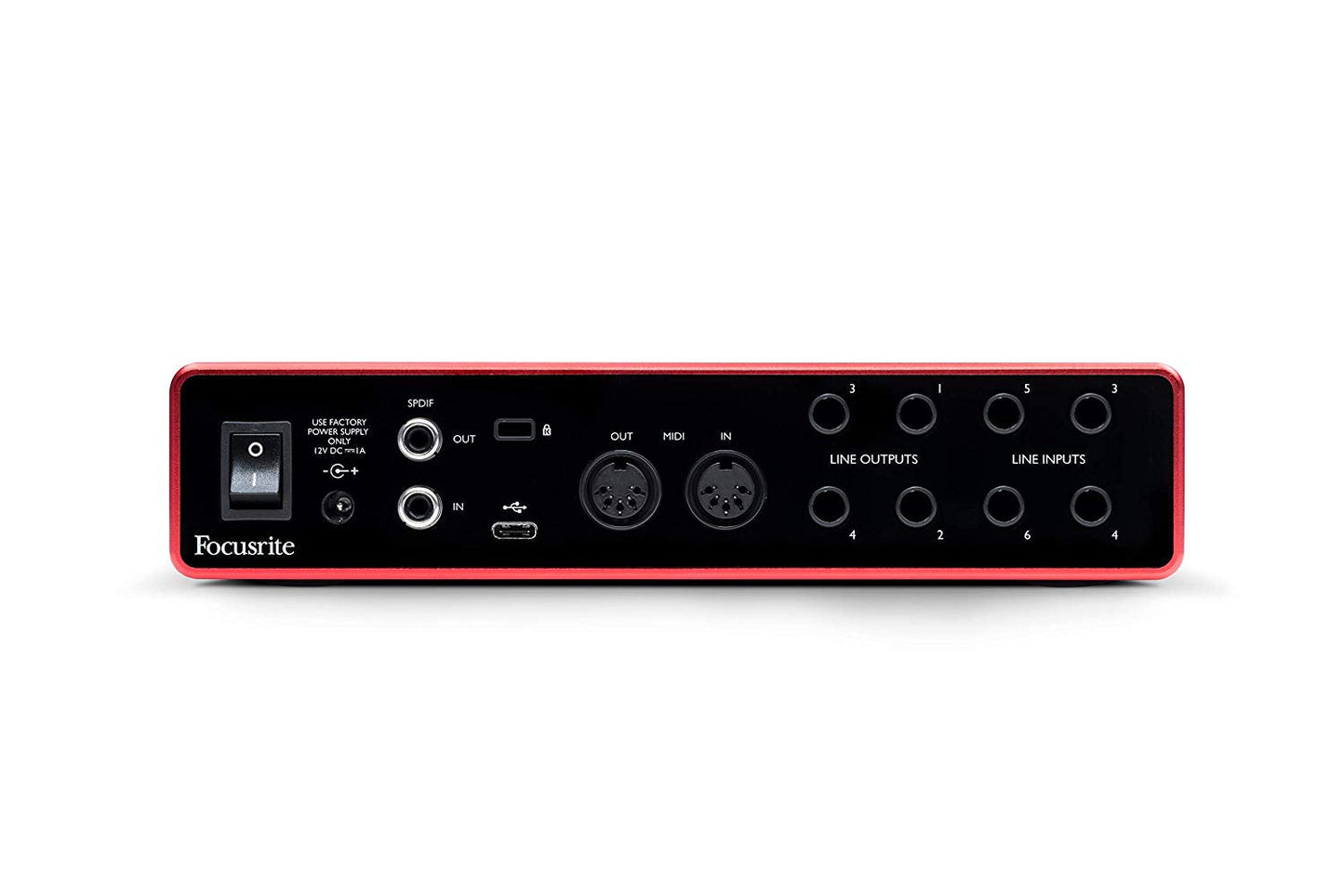 Focusrite Scarlett 8i6 (3rd Gen) USB Audio Interface