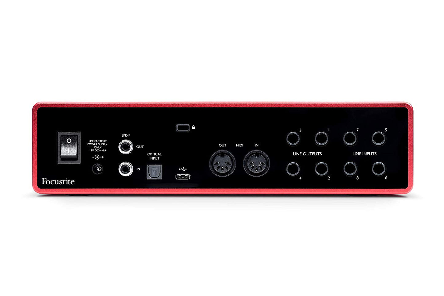 Focusrite Scarlett 18i8 (3rd Gen) USB Audio Interface